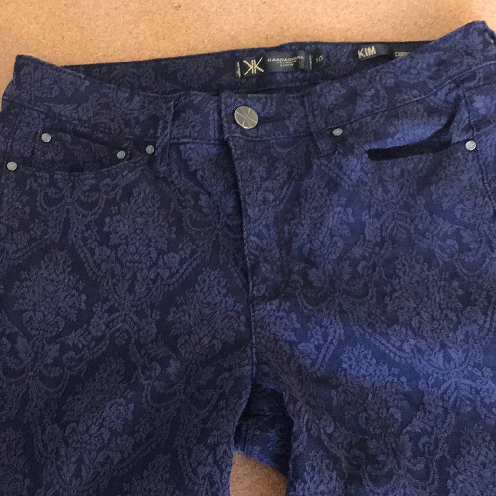 Kardashian Dark blue jeans